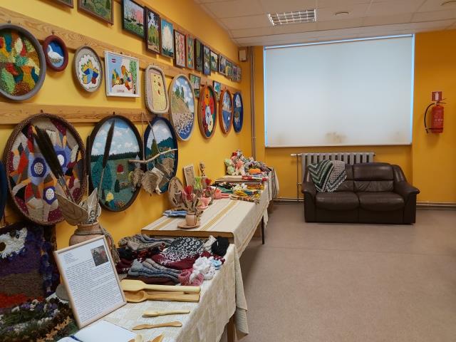 Kuldīgas novada Vārmes pagasta bibliotēkas telpa